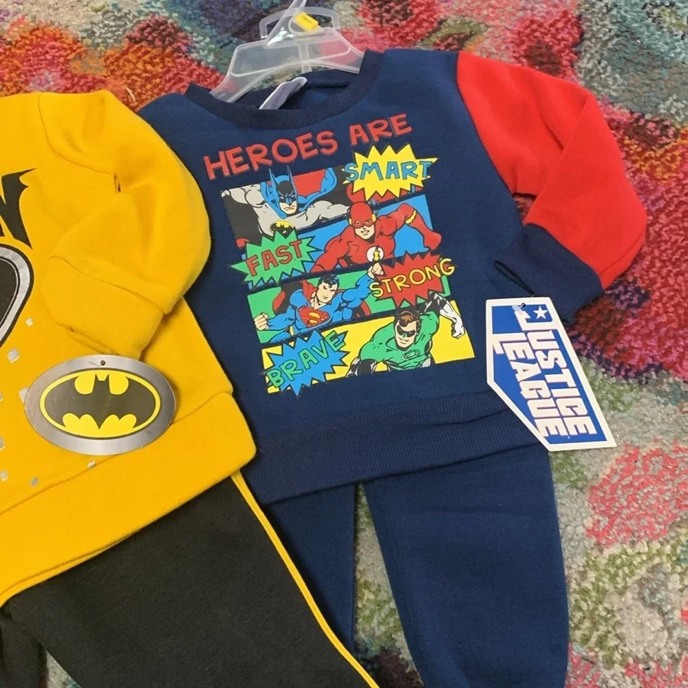 Justice League and Batman- little boys set